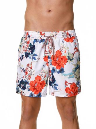 Maaji Mens Tiger Song Shorts In Multicolor