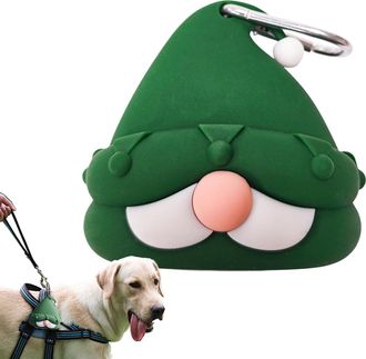 Generic Bags Holder - Lightweight Gnome Shaped Pet Waste Bag Carrier, Dog Poop Bags Holder For, Portable and Convenient Pet Bag Dispenser for Clean Up, Easy C
