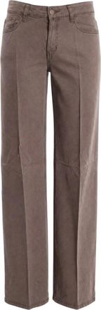 Guess Palazzo Broek - Dames - Loose Fit Jeans - Beige - W28 L34 - Jeans