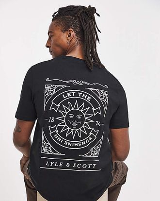 Lyle & Scott Graphic T-Shirt - Black