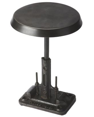 Butler Butler Specialty Company Roscoe Round Metal 14in Accent Table