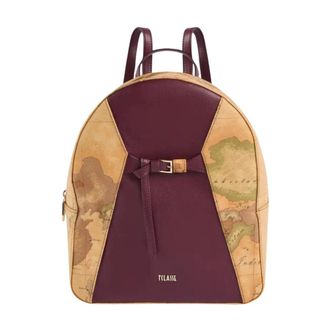 Alviero Martini 1A Classe Geo Saloon Zaino - Bags - Mujer - P&uacute;rpura - ONE SIZE