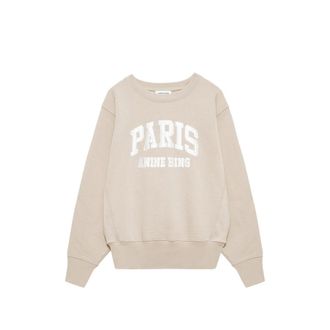 Anine Bing Paris Graphic Print Sweatshirt