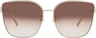 Chopard Brown Gradient Cat Eye Ladies Sunglasses SCHG67M 0A39 63