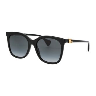 Gucci Gg1071S Zonnebril - unisex - Accessoires - Zwart - Maat: 55 MM
