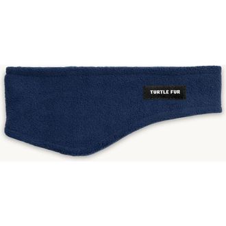 Turtle Fur Bang Band Fleece Headband in Navy at Nordstrom