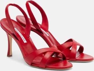 Manolo Blahnik Sandalias Callasli de piel