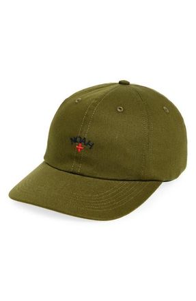 Noah Core Logo Baseball Cap in Olive at Nordstrom