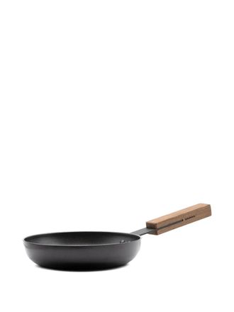 knIndustrie wooden-handle frying pan (20cm) - unisex - Aluminium - One Size - Black