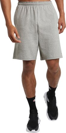 Champion Mens Jersey Short with Pockets Shorts, Oxford Gray, 4XL