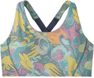 Patagonia Shadowlite Mid Impact Adjustable Bra Sport-BH f&uuml;r Damen | bunt
