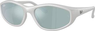 Ray-Ban RB2228 690330 Mens Sunglasses Silver Size 59