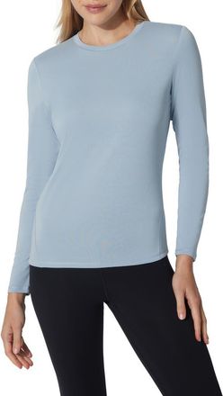 90 Degree by Reflex 2-Pack Assorted Rib Zena Crew Fit Baby T-Shirt in Thunderstorm/Dark Grey at Nordstrom Rack, Size X-Large