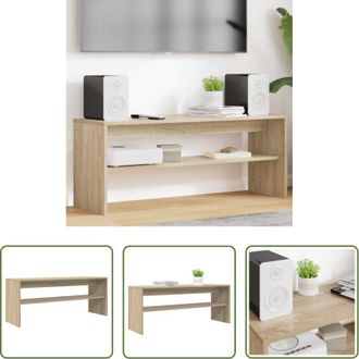 vidaXL vidaXL Mobile per soggiorno - Mobile TV Rovere Sonoma 100 x 30 x 40 cm Legno multistrato