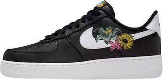 Nike Air Force 1 Low Premium Now Accepting All Flowers - Dames - Fitnessschoenen - Zwart - 40 1/2 EU - Leer - Fitness