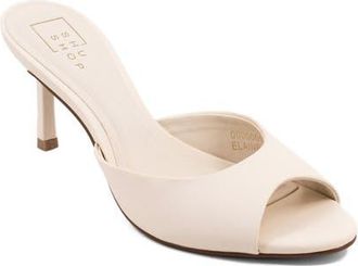 Shushop Elaine Slide Sandal in Bone at Nordstrom, Size 7.5