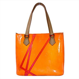 Louis Vuitton Monogram Vernis Orange Monogram Vernis Tote Bag (Pre-Owned)