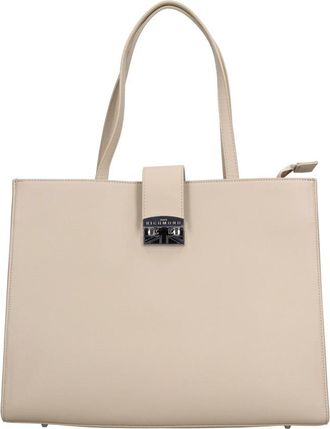 John Richmond Tassen.. Beige - Dames - Handtassen - Beige - ONE Size - Leer - Tassen
