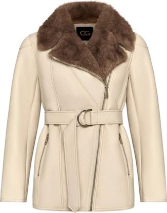 Cesare Gaspari Donna, Cappotti, Beige, M, new