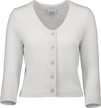 Allude Cardigan in cashmere - Bianco