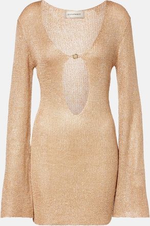 Bananhot Miniabito Rey con cut-out e paillettes