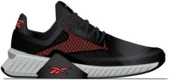 Reebok Mens Flip Charge Sneaker, Black/Orange Flare/Grey 1, 7.5 UK