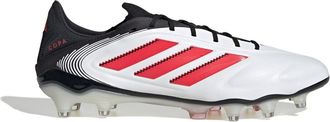 adidas Mens Copa Pure Iii Elite Adults Firm Ground Football Boots in White/Red - Size UK 11.5
