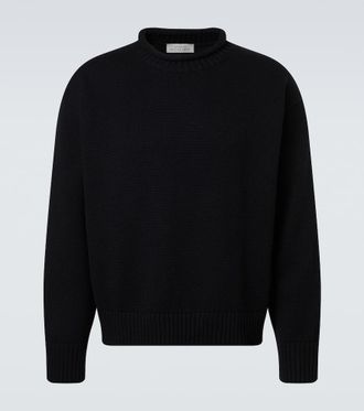 STUDIO NICHOLSON Pullover in lana e cotone