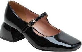 Linea Paolo Monroe Block Heel Mary Jane in Black Patent at Nordstrom Rack, Size 7.5