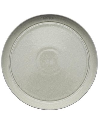 Staub White Truffle Set Of 4 Dinner Plates