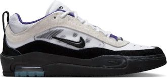 Nike Mens Air Max Ishod Shoes In White/ Black/ Court Purple