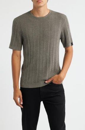 Rag & Bone Crawford Wool & Cashmere Sweater T-Shirt in Brown at Nordstrom Rack, Size Xx-Large