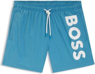 BOSS Quick-drying swim shorts with printed logo