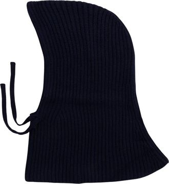 Pinko Wool Hood - Dames - Hoeden - Blauw - ONE Size - Wol - Accessoires