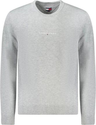 Tommy Hilfiger Truien & Vesten, Heren, Grijs, XL, Wol, Wollen Trui