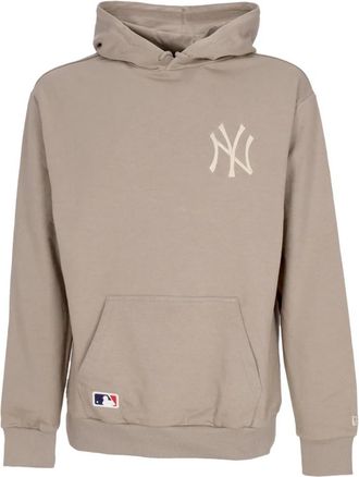 New Era MLB League Essentials Oversize Hoodie - Heren - Hoodies - Bruin - L - Katoen - Hoodies & sweatvesten