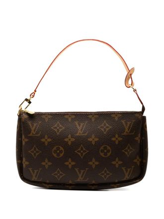 Louis Vuitton 1999 Monogram Pochette Accessoires shoulder bag - women - Leather/Fabric - One Size - Brown
