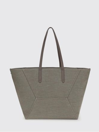 Brunello Cucinelli Borsa BC Duo Brunello Cucinelli in canvas di cotone