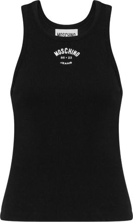 Moschino Classic White Top with Minimalist Design