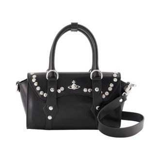 Vivienne Westwood Bettina Mini Crossbody - Vivienne Westwood - Leather - Black - female - Vivienne Westwood - Handbags - Black - ONE SIZE - Bags