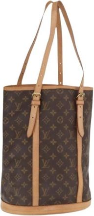Louis Vuitton Pre-owned Bucket Bag - Dames - Vintage Tas - Bruin - ONE Size - Vintage