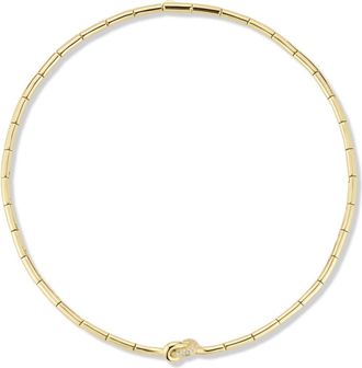 Glaze Jewelry Love Knot Cubic Zirconia Chain Necklace in Gold at Nordstrom Rack
