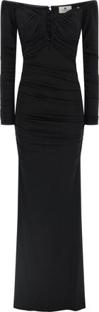 Elisabetta Franchi rode loper jurk