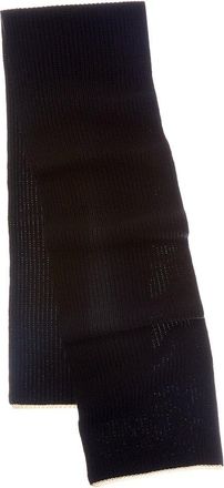 Vince Shaker Stitch Tipped Wool & Cashmere-Blend Scarf