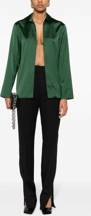 Jacquemus Womens Le Pantalon Tibau - Black Cotton - Size EU 38 (Womens)