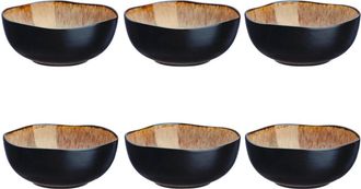 Bj&ouml;rn Borg Cuenco &Oslash;16,5cm - 6 Piezas - Marr&oacute;n salvaje