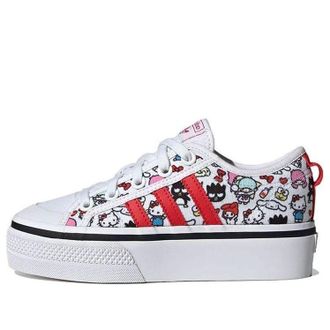 adidas (WMNS) adidas x Hello Kitty Nizza Platform White HQ6888