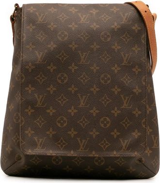 Louis Vuitton Borsa a tracolla Musette Salsa GM con monogramma 2009 - Marrone