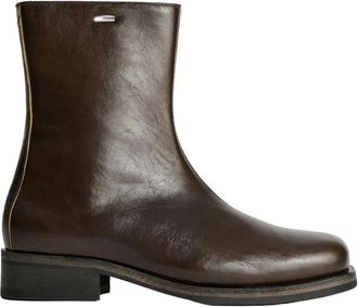Our Legacy Camion Boot - Heren - Enkellaarsjes - Groen - 43 EU - Leer - Schoenen