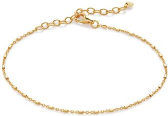 Monica Vinader Station chain bracelet - Oro